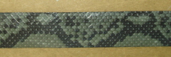 37mm wide grey python belt 42 inch