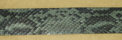 37mm wide grey python belt 44 inch
